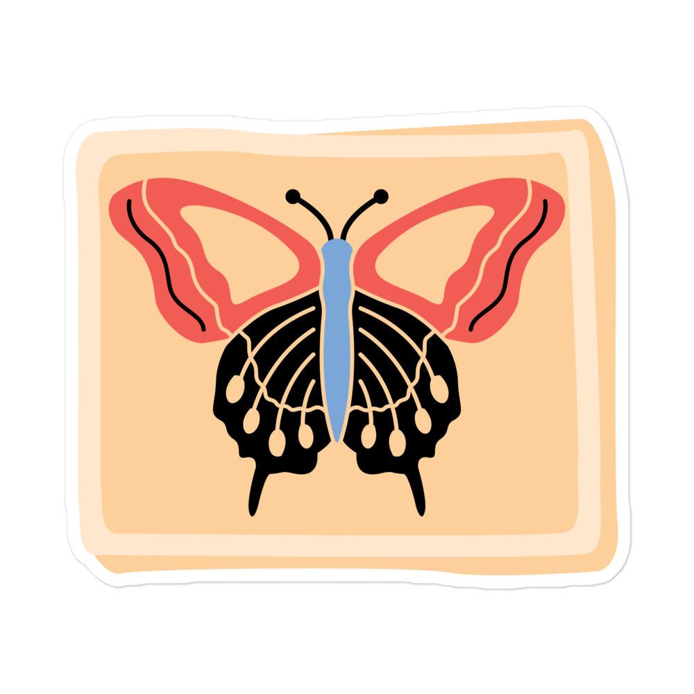 Butterfly Puzzle Bubble-free stickers