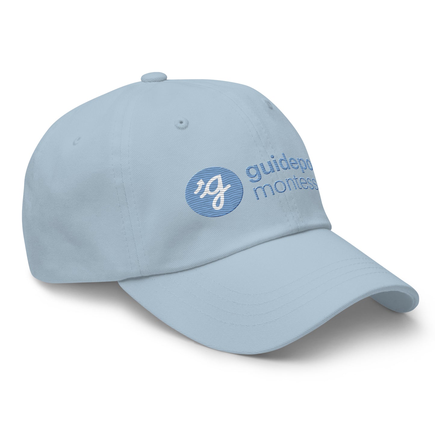 Guide Post Blue Guidepost Logo Dad hat – The Guidepost Store