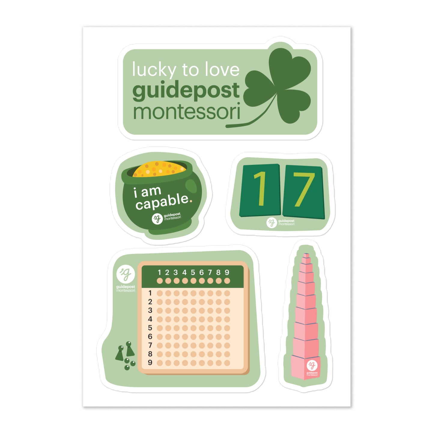 St. Patrick's Day Sticker sheet