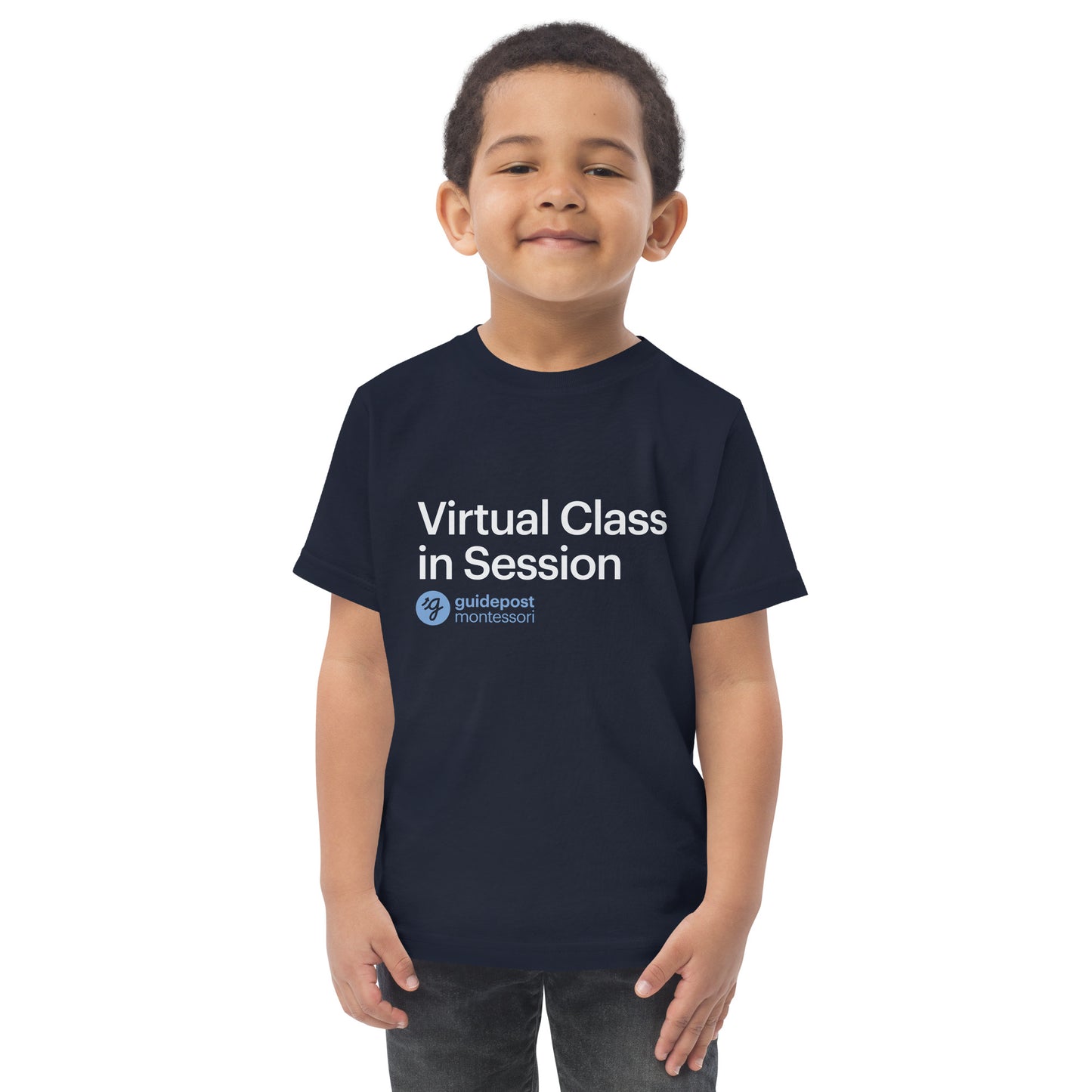 Virtual Class in Session Toddler jersey t-shirt