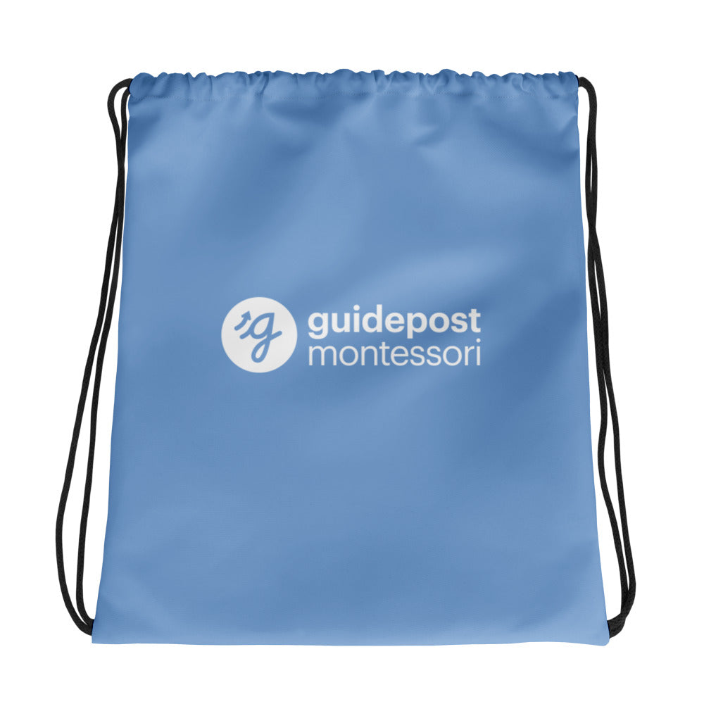 Guidepos Guidepost Blue Drawstring bag – The Guidepost Store