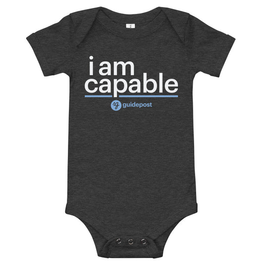 I am Capable Baby short sleeve one piece