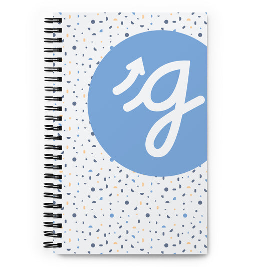 Guidepost Speckle Spiral notebook