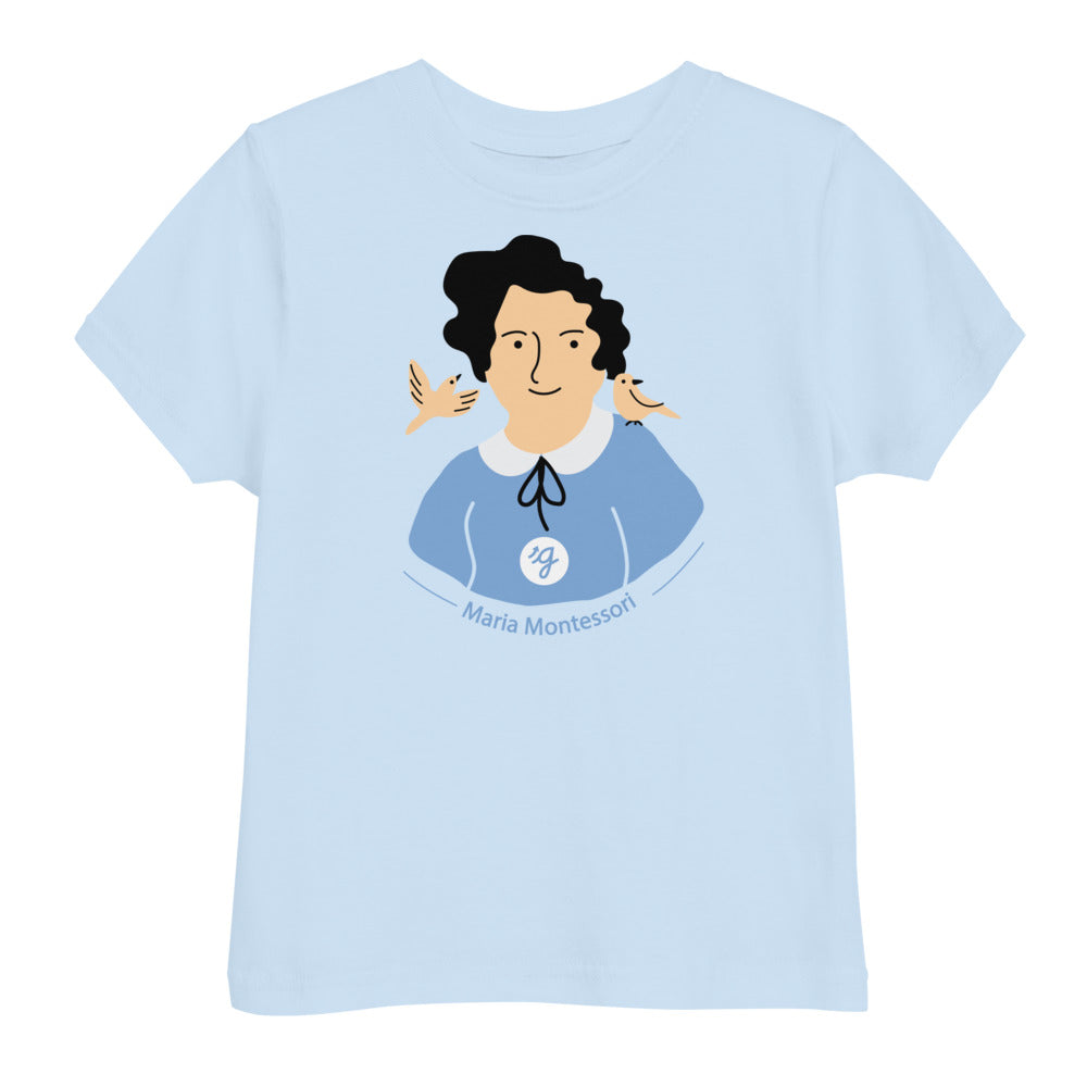 Maria Montessori Toddler jersey t-shirt