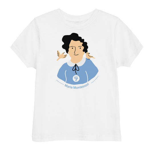 Maria Montessori Toddler jersey t-shirt