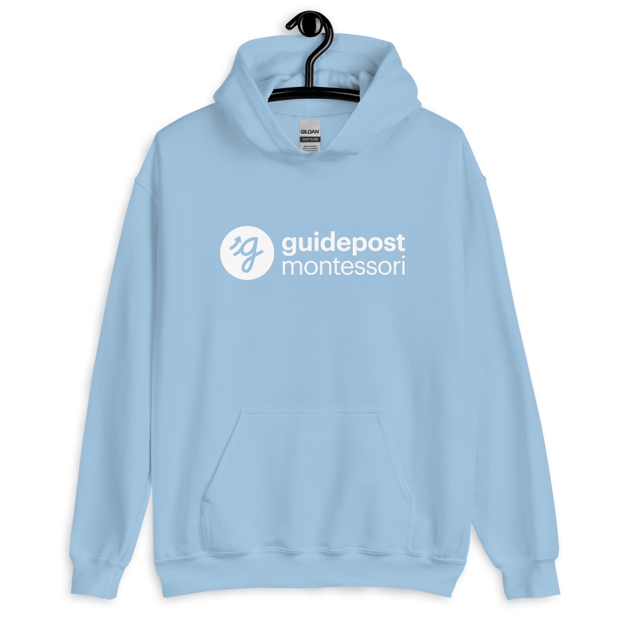 Guide Post Blue Guidepost Heavy Blend Unisex Hoodie – The Guidepost Store