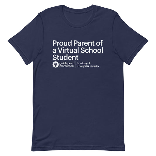 Proud Parent of a Virtual School Student Unisex t-shirt